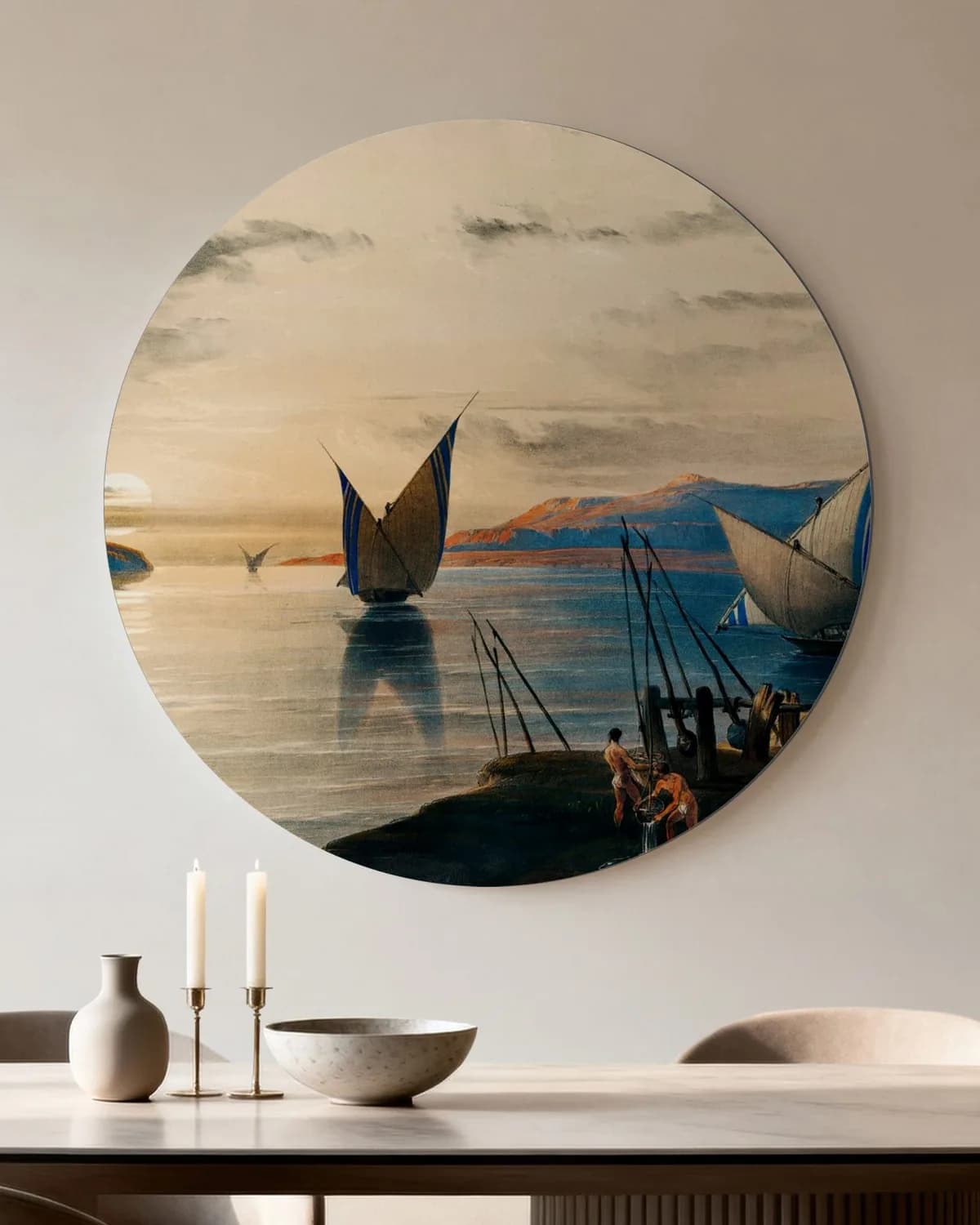 Een interieur met designs van Stilera