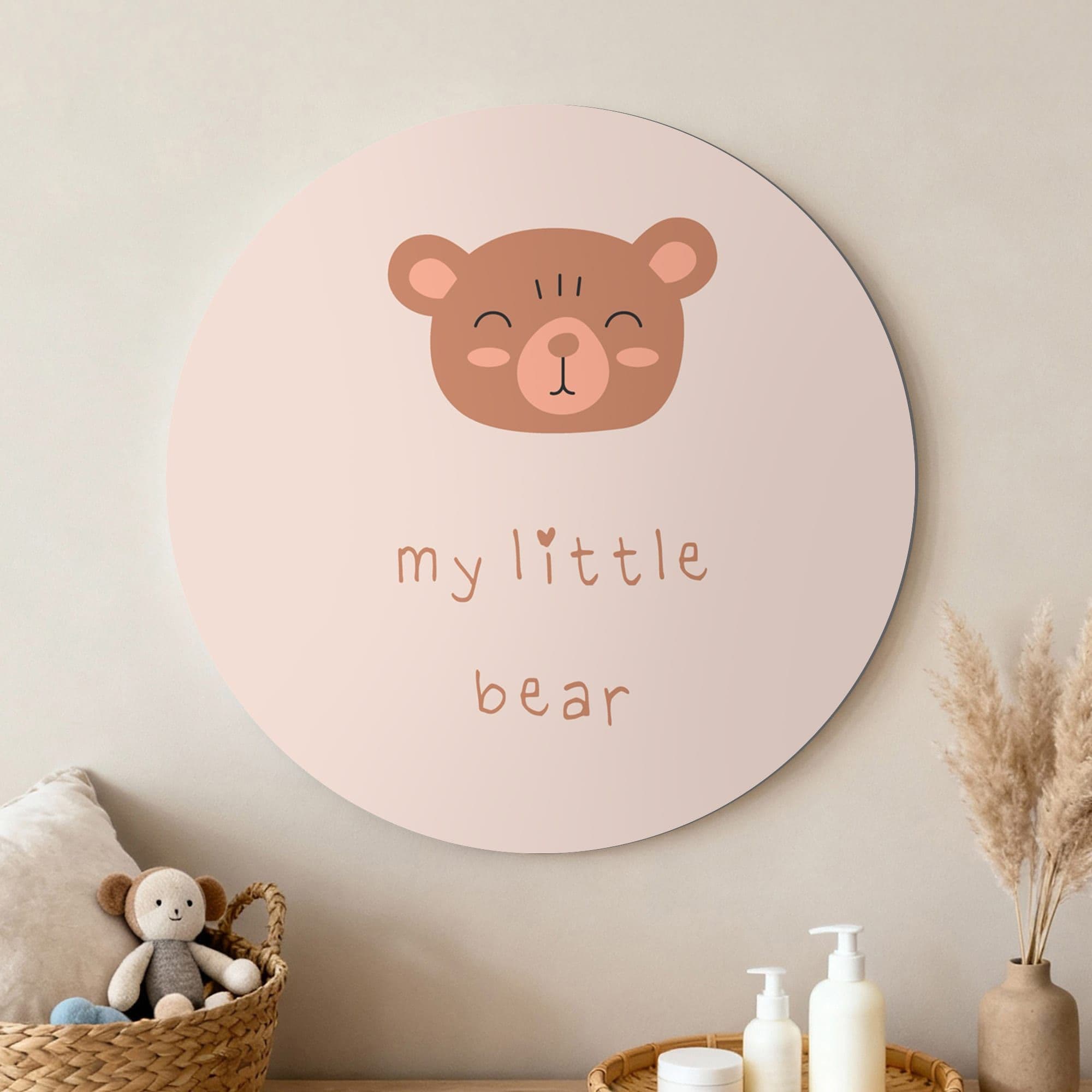My Little Bear Muurcirkel